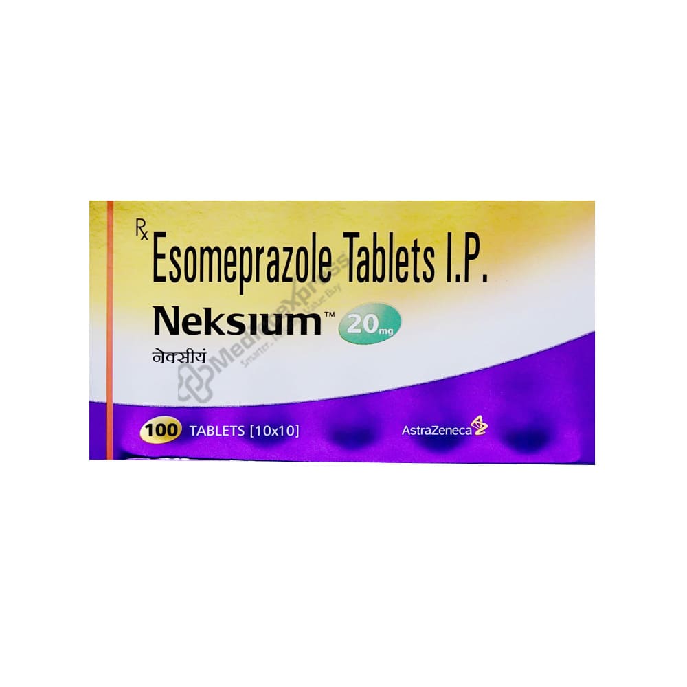 Neksium 20 Tablet 10's