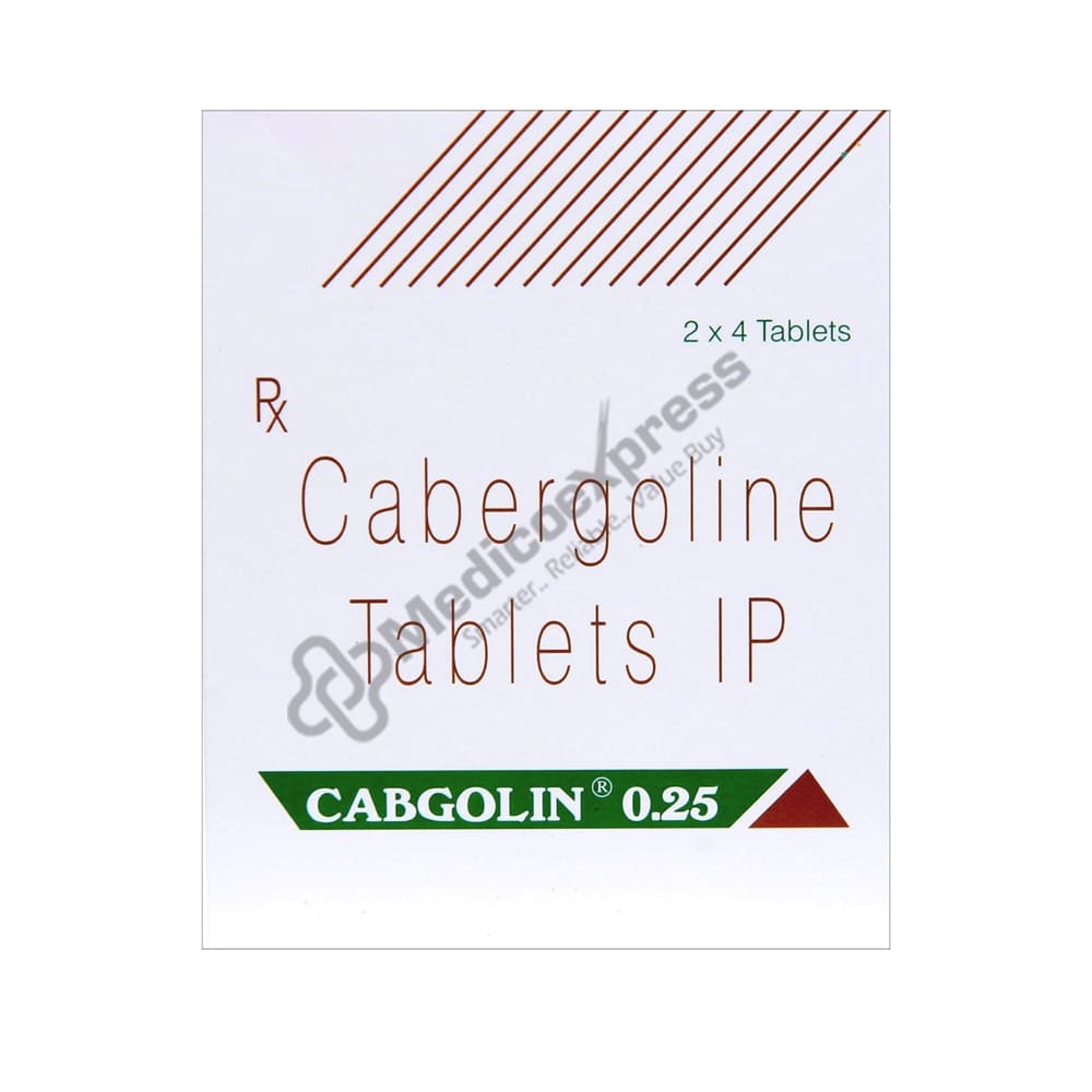 Cabgolin 0.25 Tablet 4's