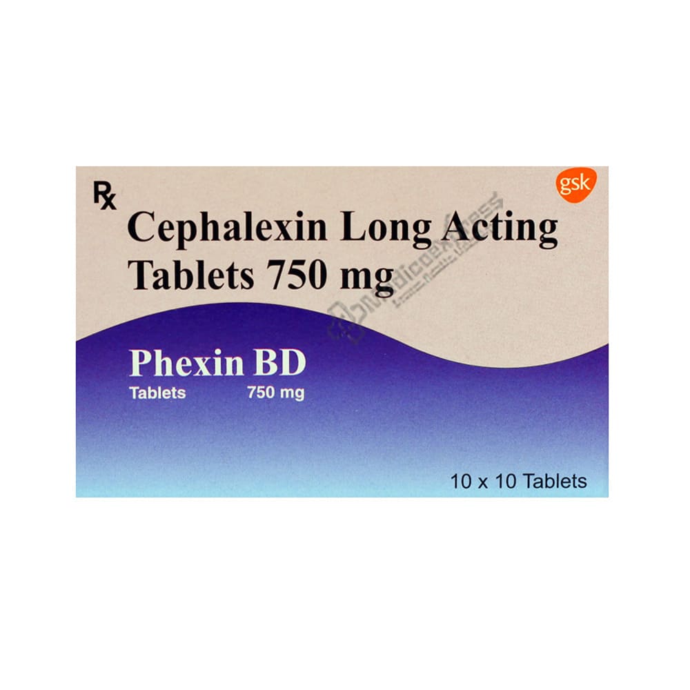 Phexin bd 750 tablet 10's