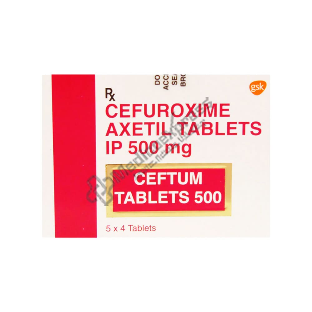 Ceftum 500 Tablet 4's