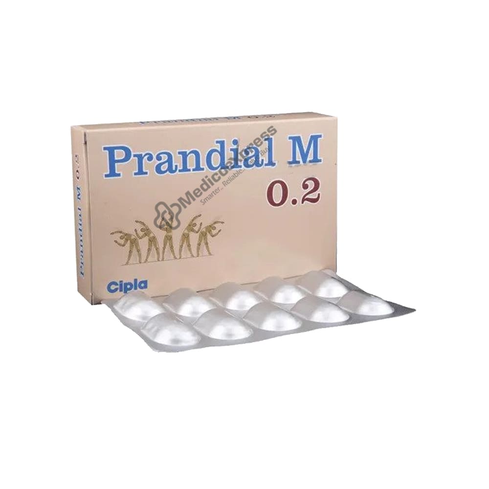 Prandial M 0.2 Tablet