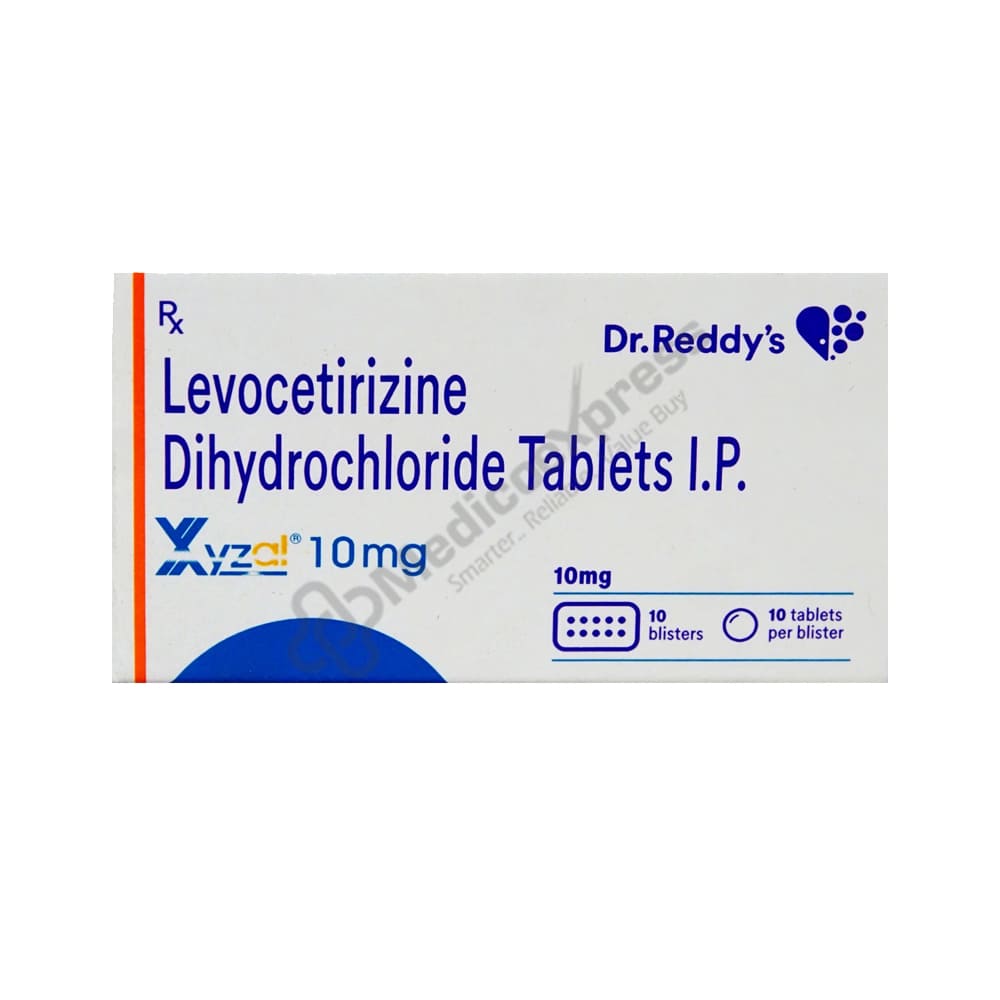Xyzal 10mg Tablet 10's 