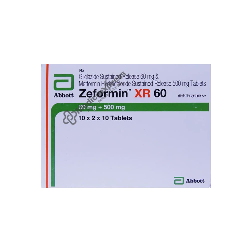 Zeformin Xr 60 Tablet 10's