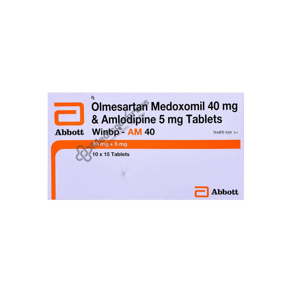 Winbp-Am 40/5mg Tablet 15's