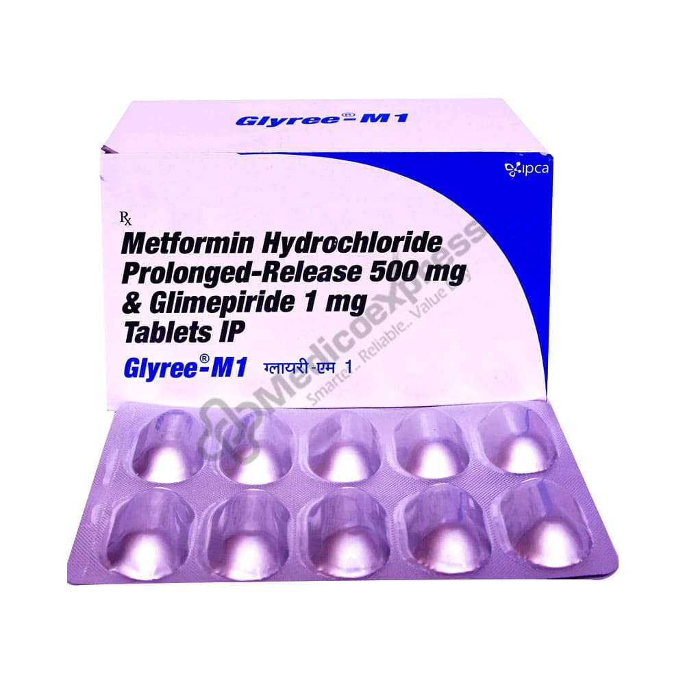 Glyree 1 Tablet 10's