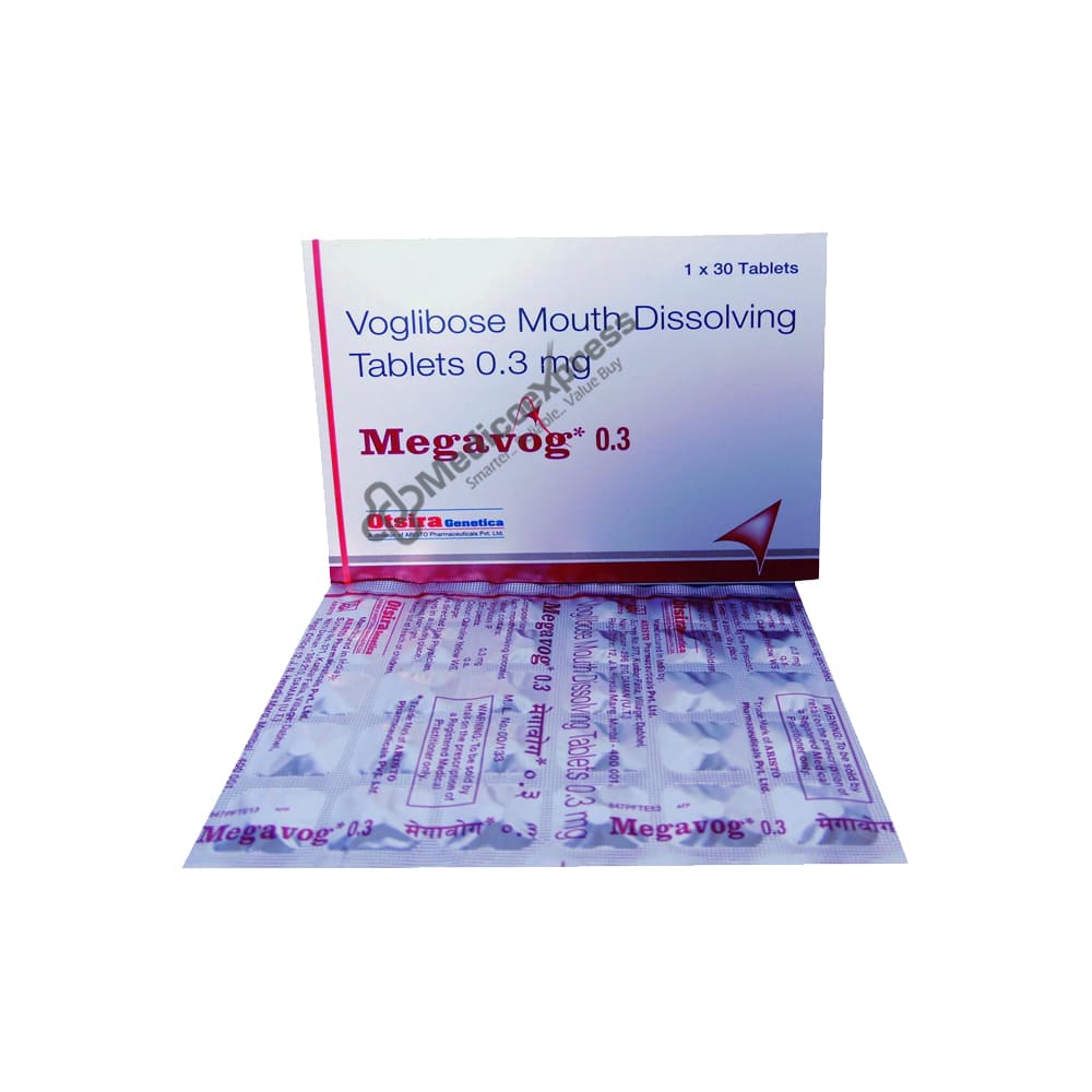 Megavog 0.3mg Tablet 30's