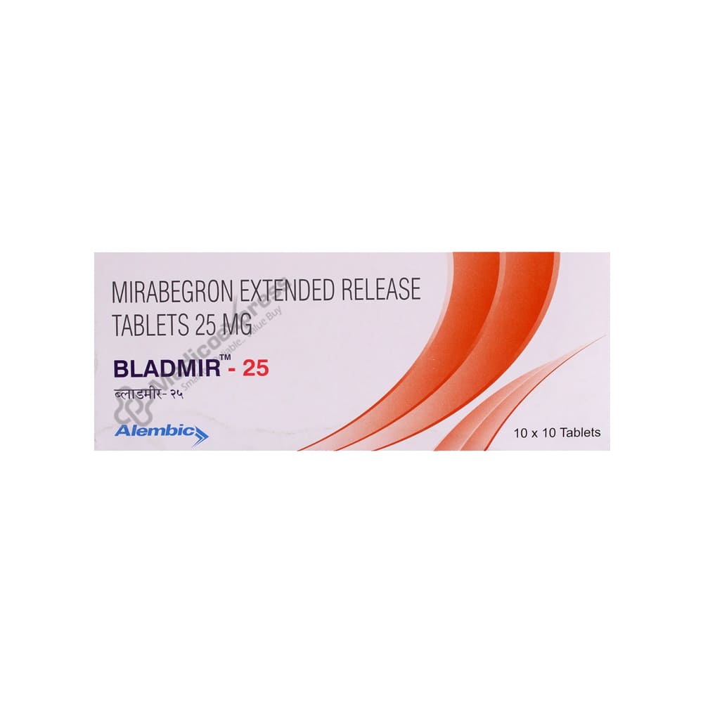 Bladmir 25mg Tablet 10's