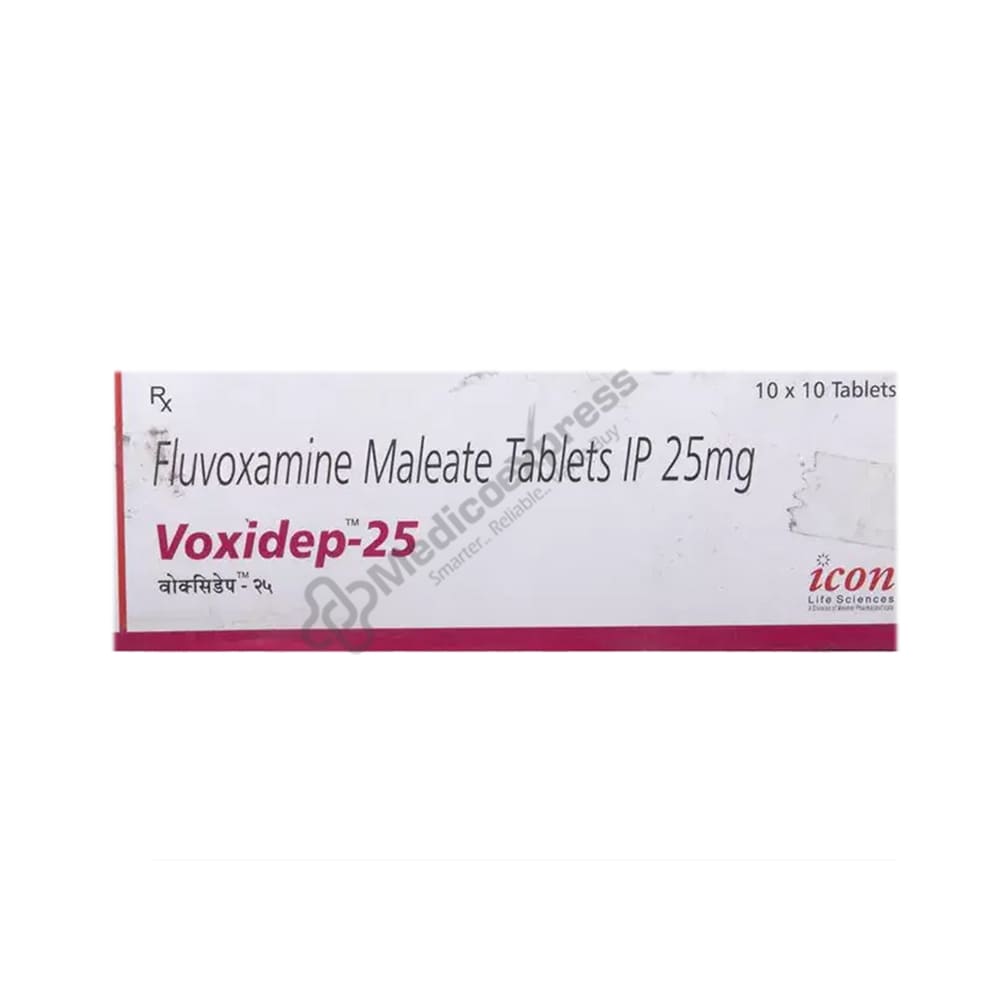 Voxidep 25mg Tablet 10’S