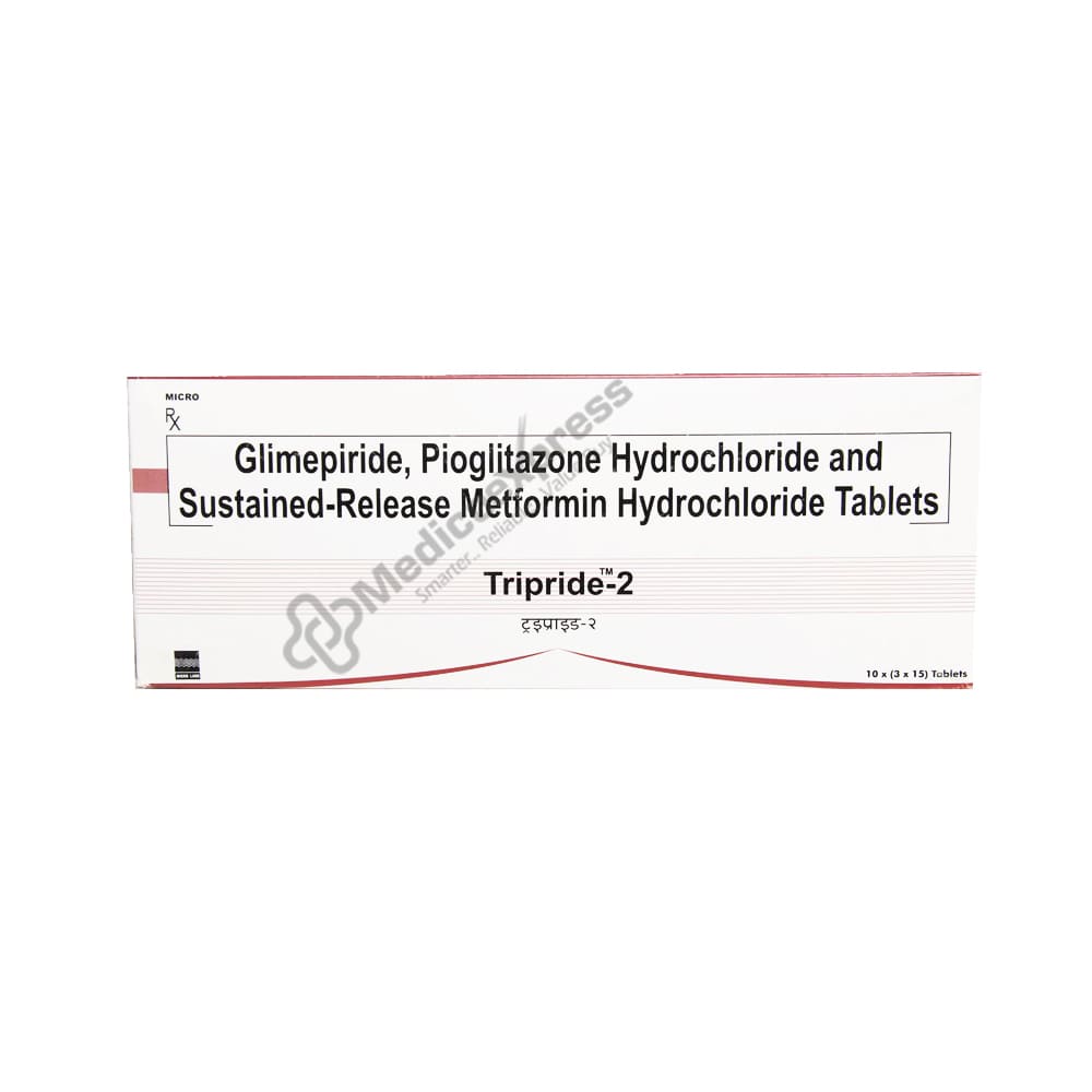 Tripride 2mg Tablet 15's