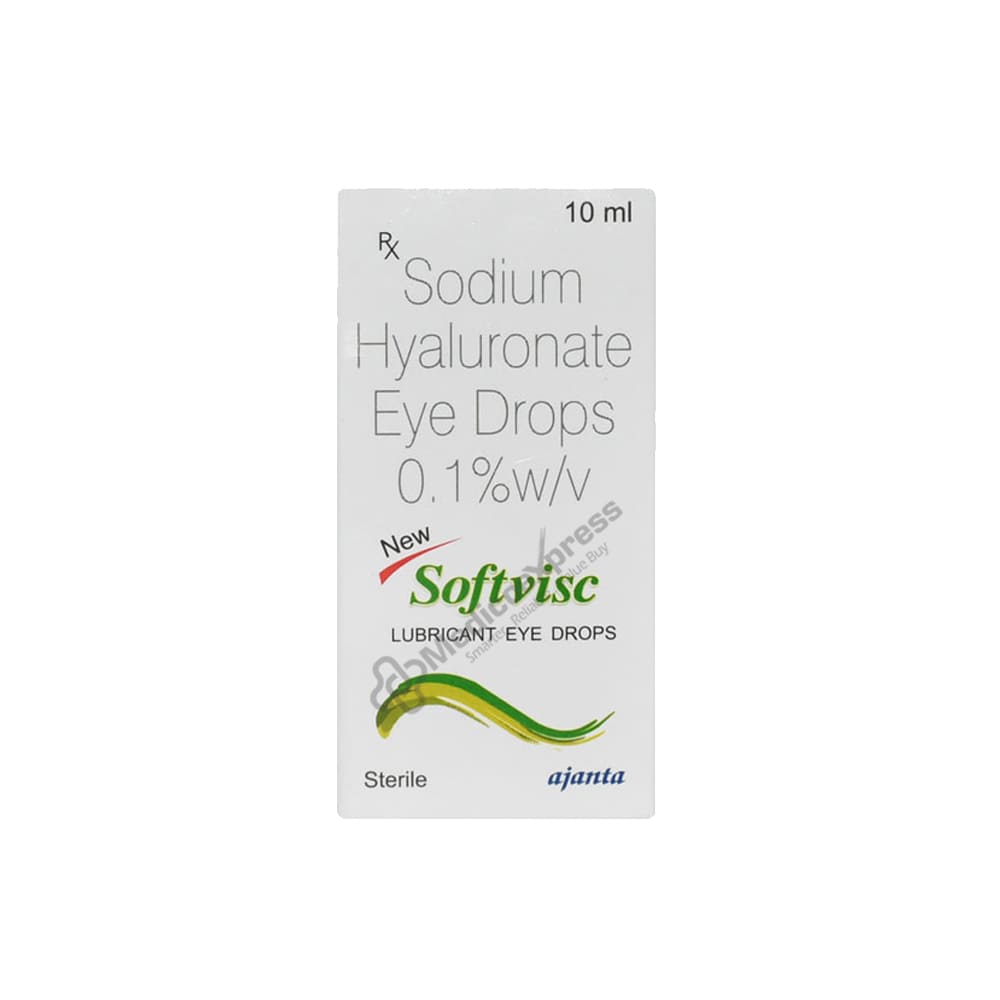 Softvisc New Lubricant Eye Drops 10ml