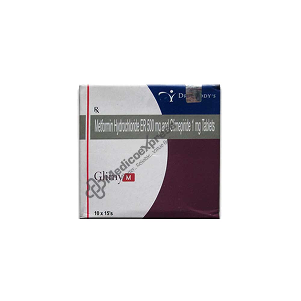 Glimy M 1 Mg Tablet 15's