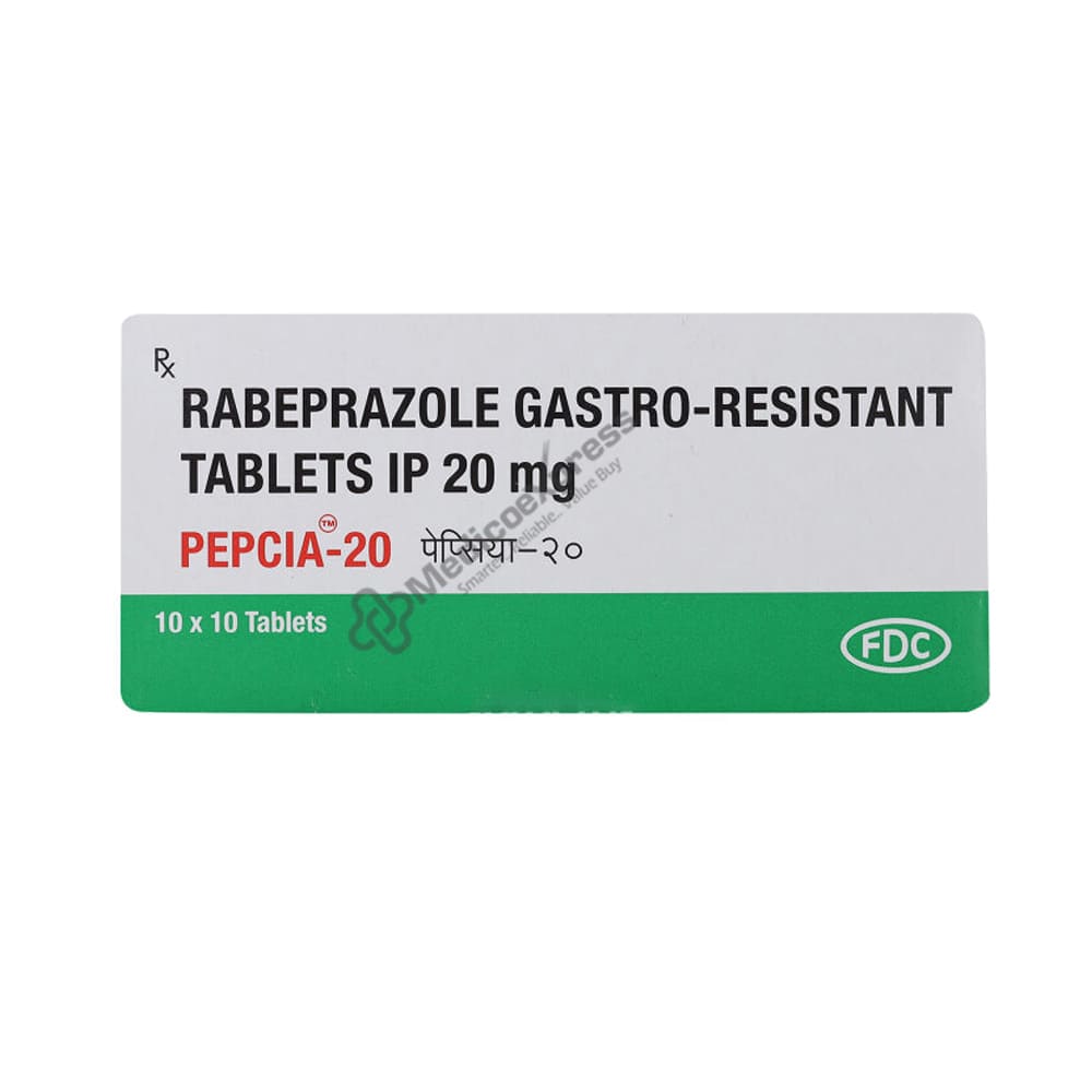 Pepcia 20mg Tablet 10's