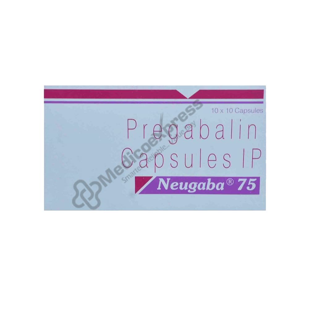 Neugaba 75mg Capsule 10'S