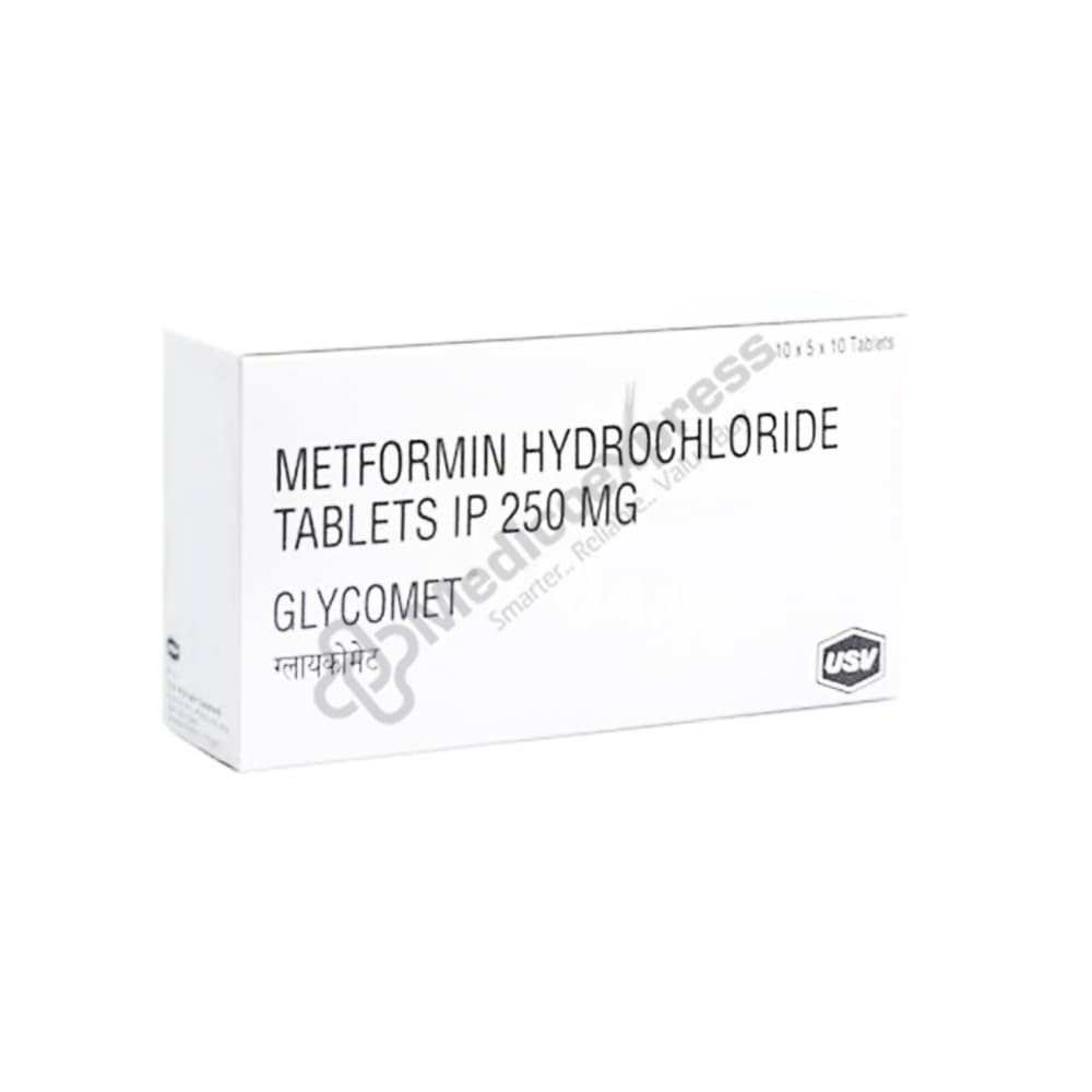 Glycomet 250 Tablet 10's
