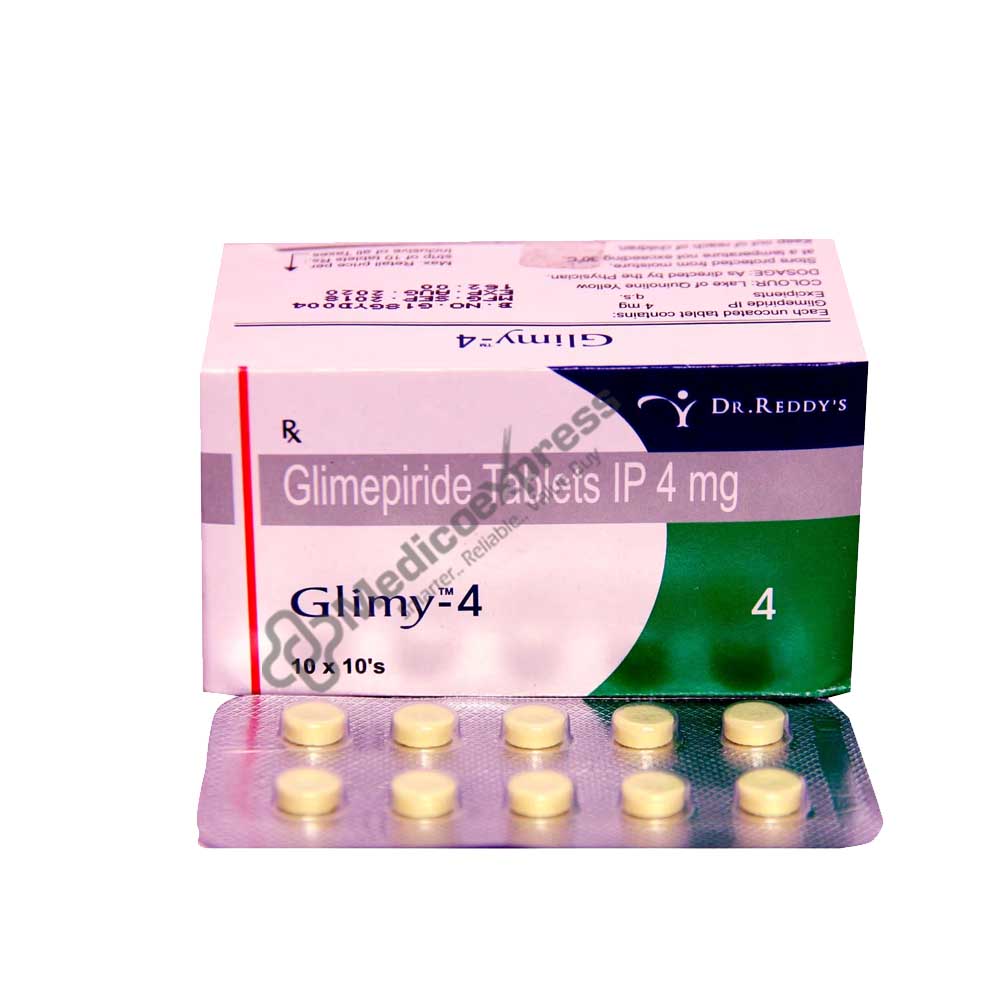 Glimy 4 Mg Tablet 10's