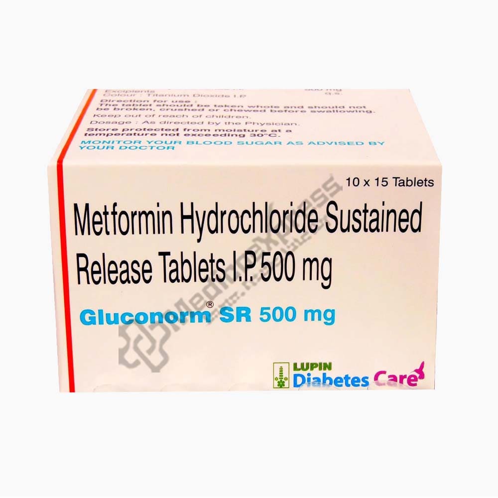 Gluconorm Sr 500mg Tablet 15's