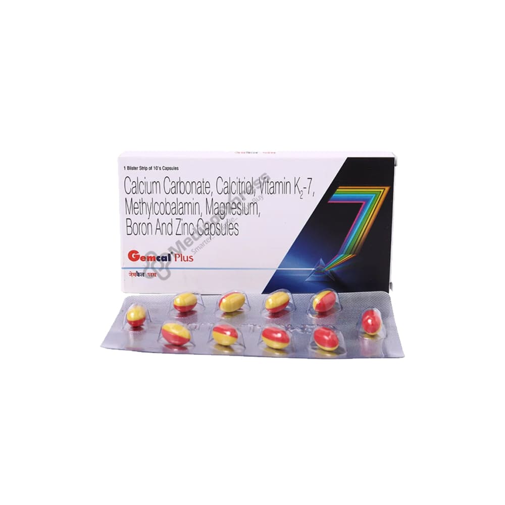 Gemcal Plus Capsule 10's