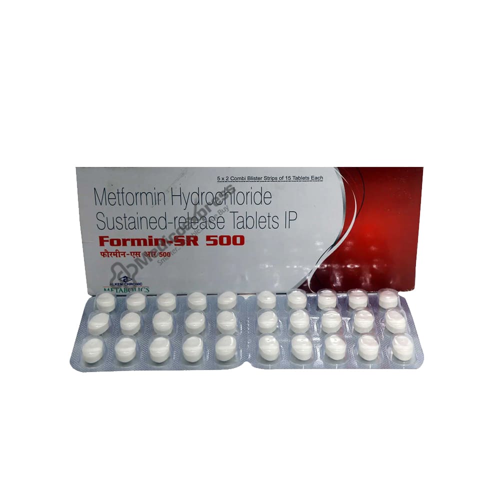 Formin Sr 500 Tablet 15's