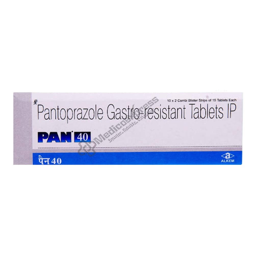 Pan 40 Tablet 15's