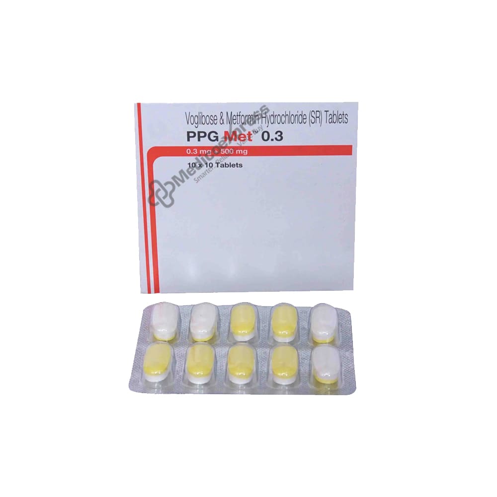 Ppg Met 0.3 Tablet 10's