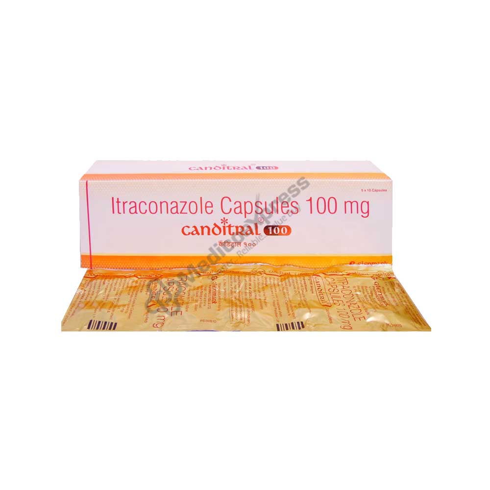 Canditral 100 Capsule 10's