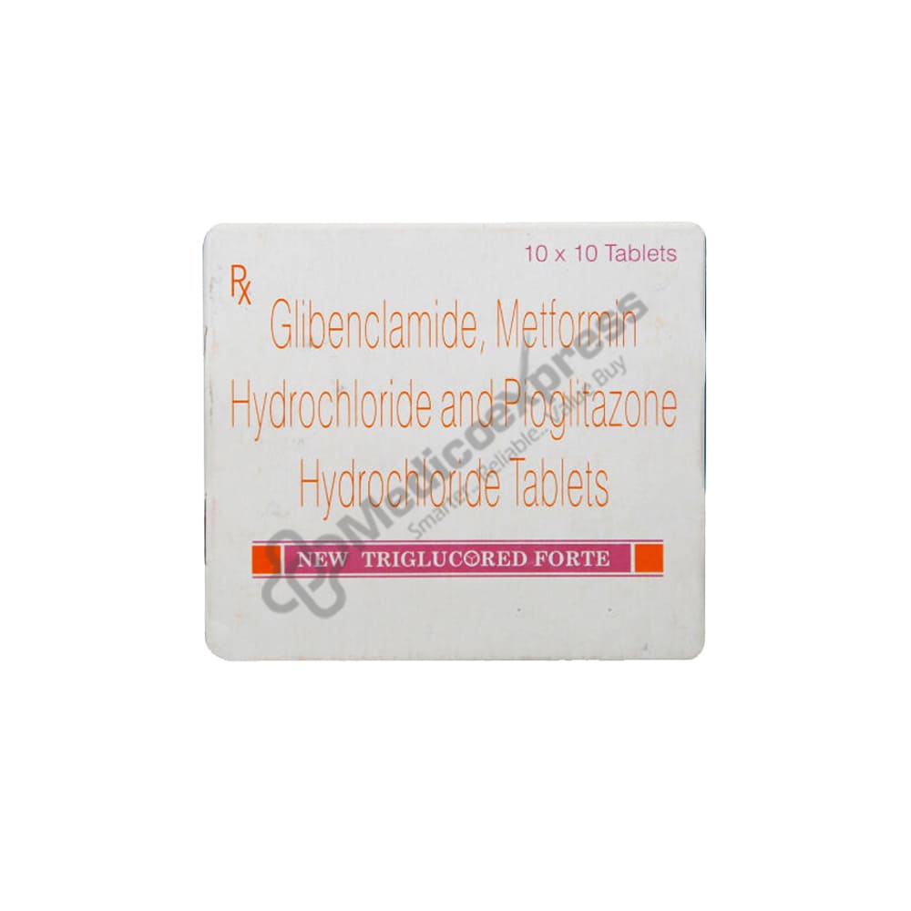 New Triglucored Forte Tablet 10's