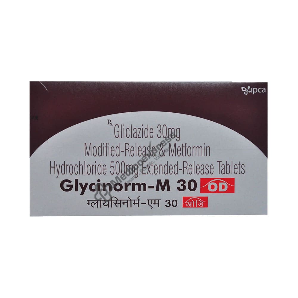 Glycinorm M Od 30 Tablet 10's