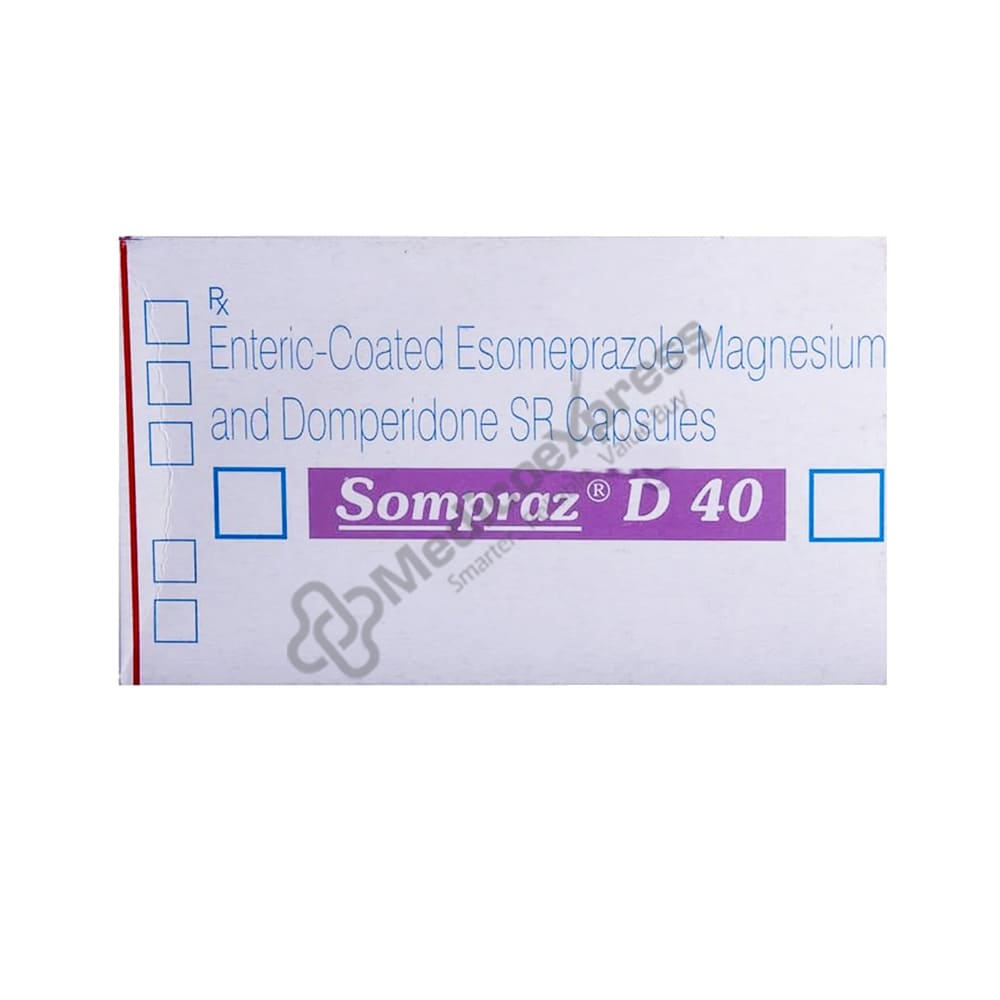 Sompraz D 40 Capsule 15's
