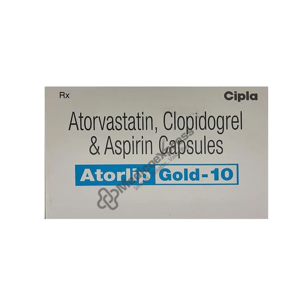 Atorlip Gold 10mg Capsule 10's