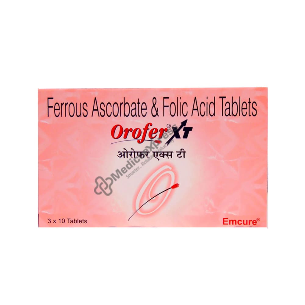 Orofer Xt Tablet 10's