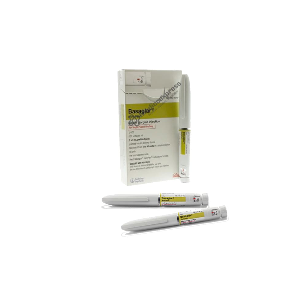 Basaglar 100Iu/ ml Kwikpen 3 ml