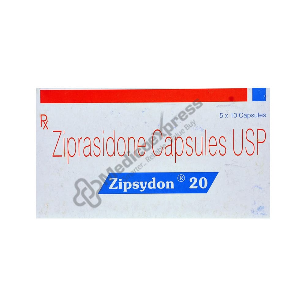 Zipsydon 20 Capsule 10's