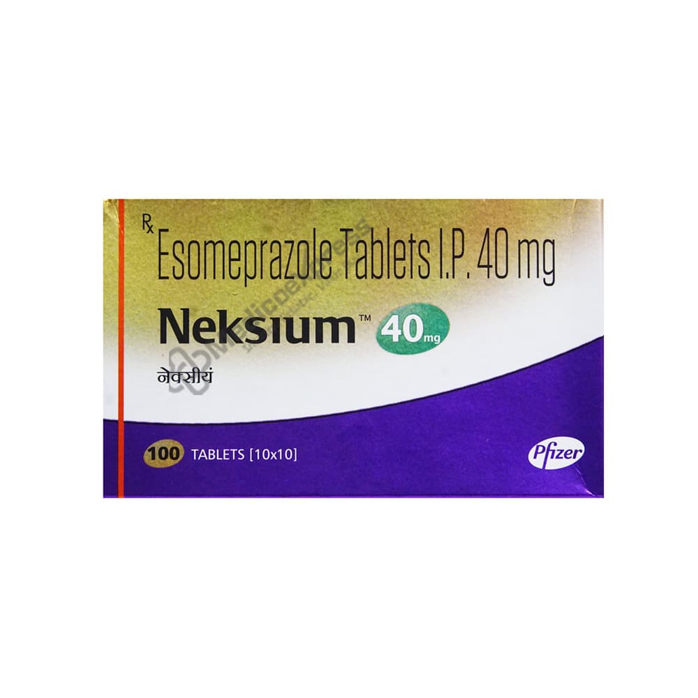 Neksium 40mg Tablet 10's