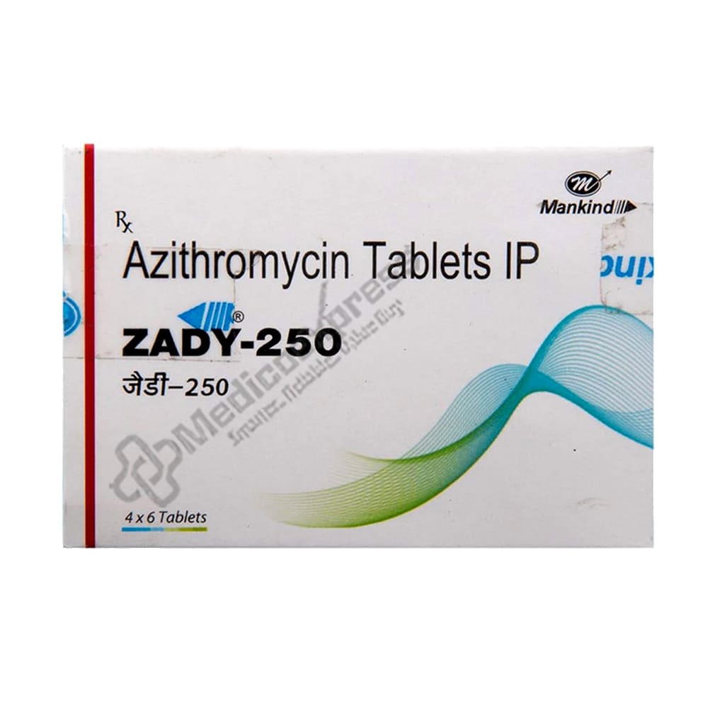 Zady 250 mg Tablet 6's