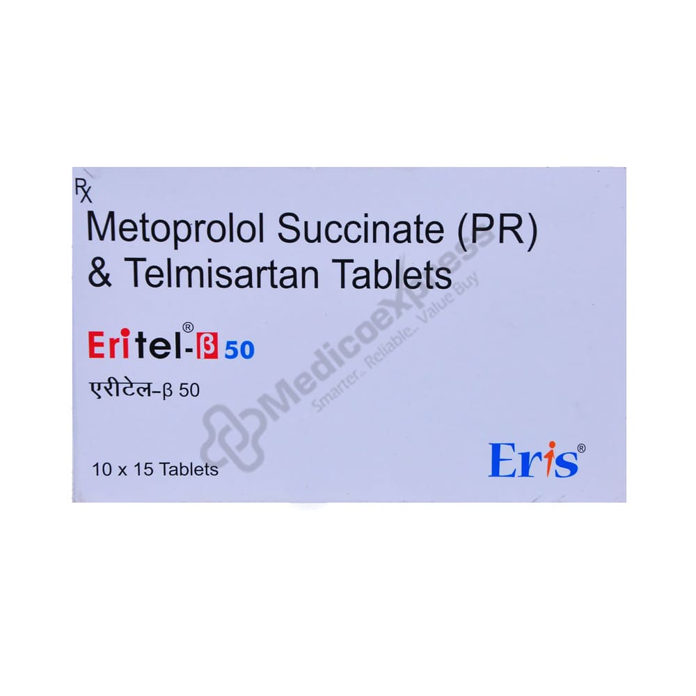 Eritel Beta 50mg Tablet 15's