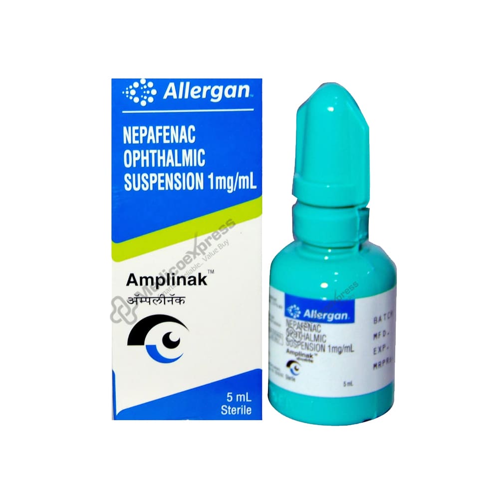 Amplinak Opthalmic Suspension 5 ml