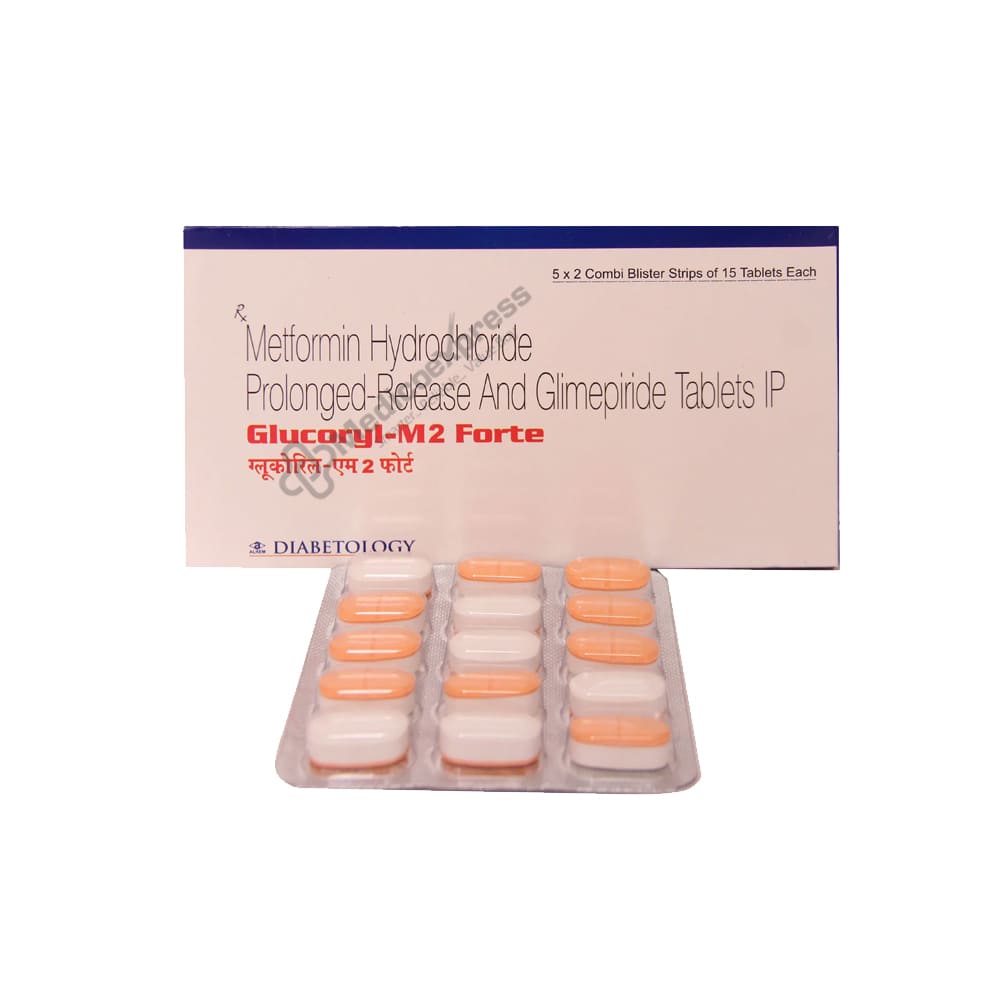 Glucoryl M 2 Forte Tablet 15's