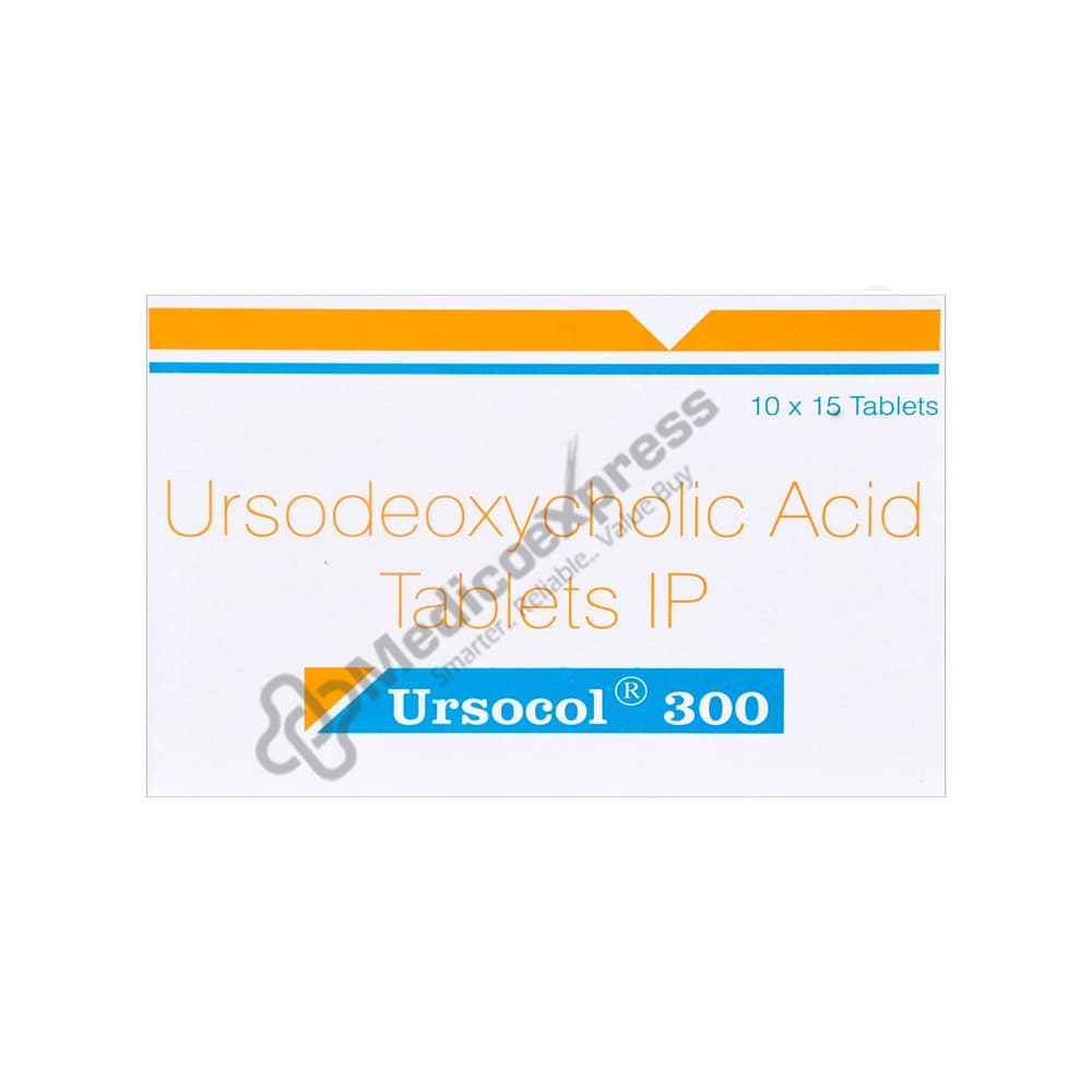 Ursocol 300mg Strip Of 15 Tablets