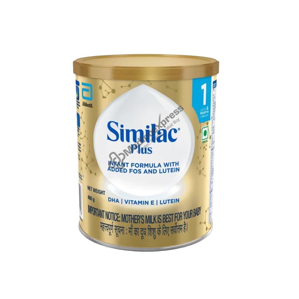 Similac Plus Infant Formula Stage 1 Up To 6 Months 400 gm Tin