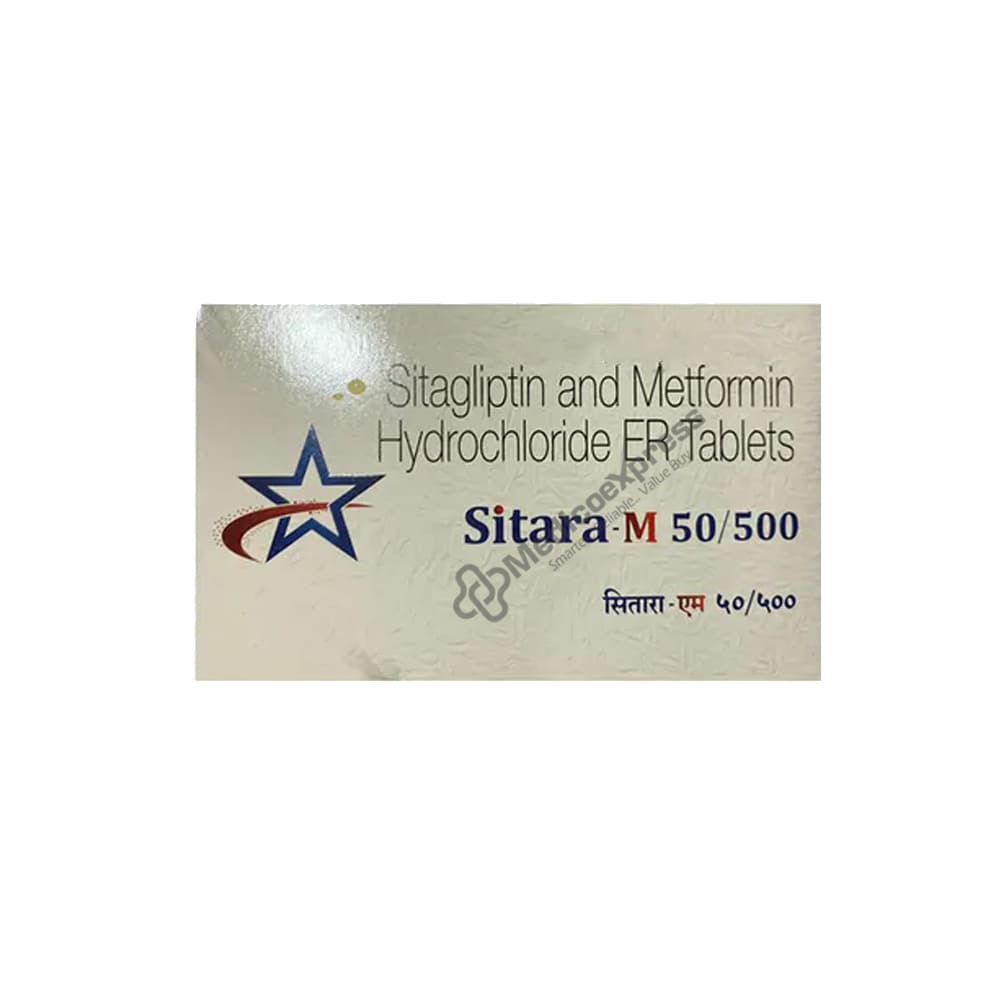 Sitacip M 50/500 Tablet 10's