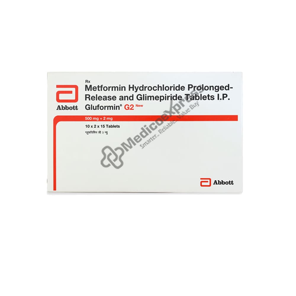 Gluformin G 2 Tablet 15's