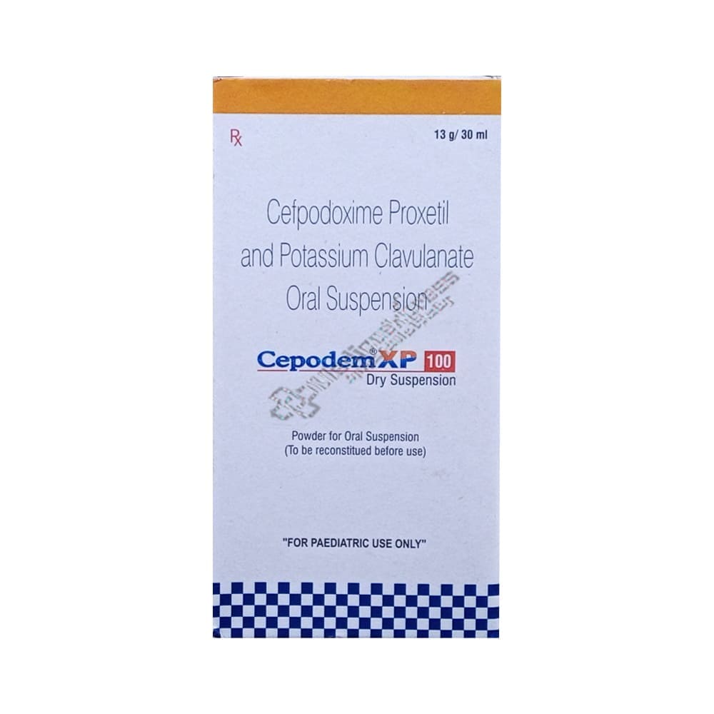 Cepodem Xp 100mg Dry Syrup 30ml