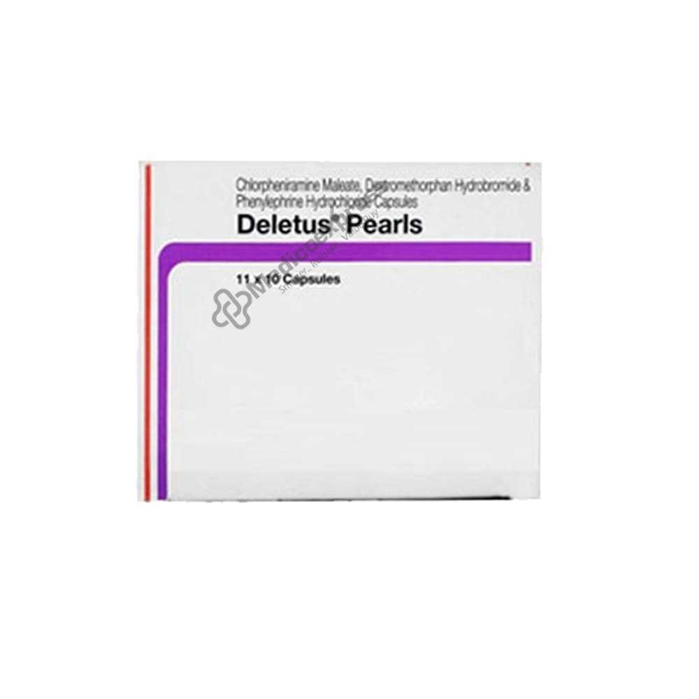 Deletus Pearls Capsule 10's