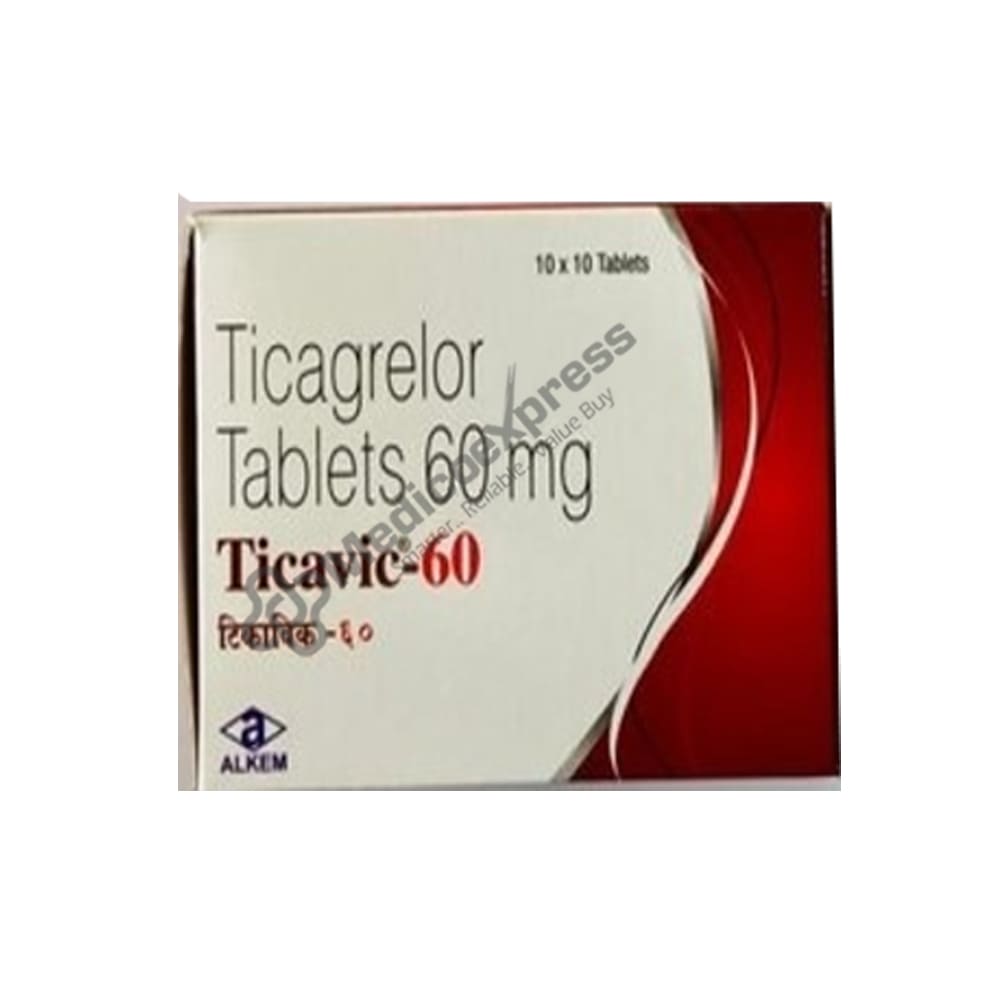 Ticavic 60mg Tablet 10's