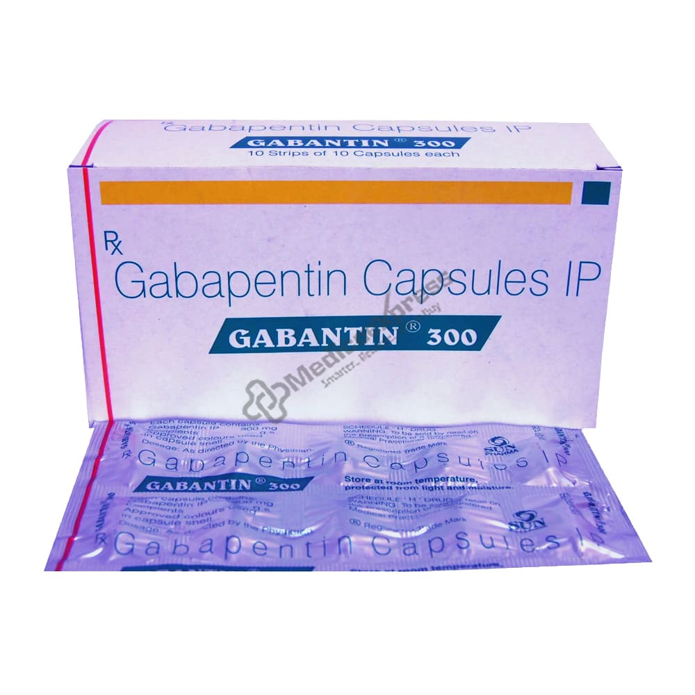 Gabantin 300mg Capsule 10'S