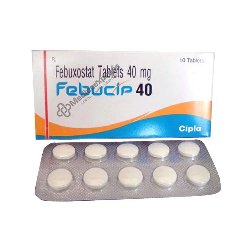 Febucip 40mg Tablet 10's