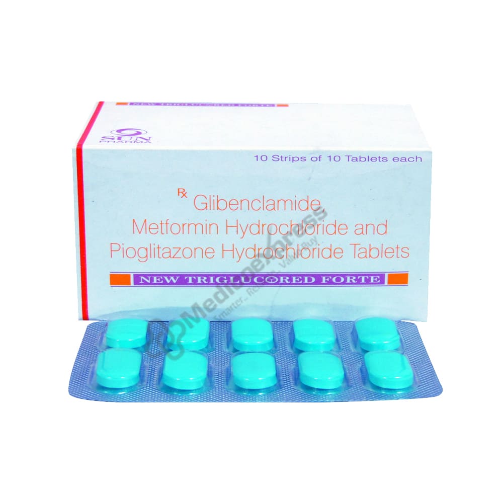 Triglucored Forte Tablet 10's