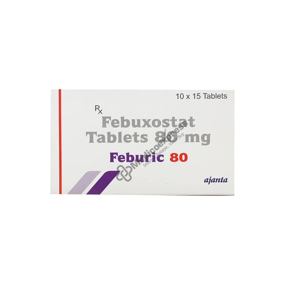 Feburic 80mg Tablet 15's