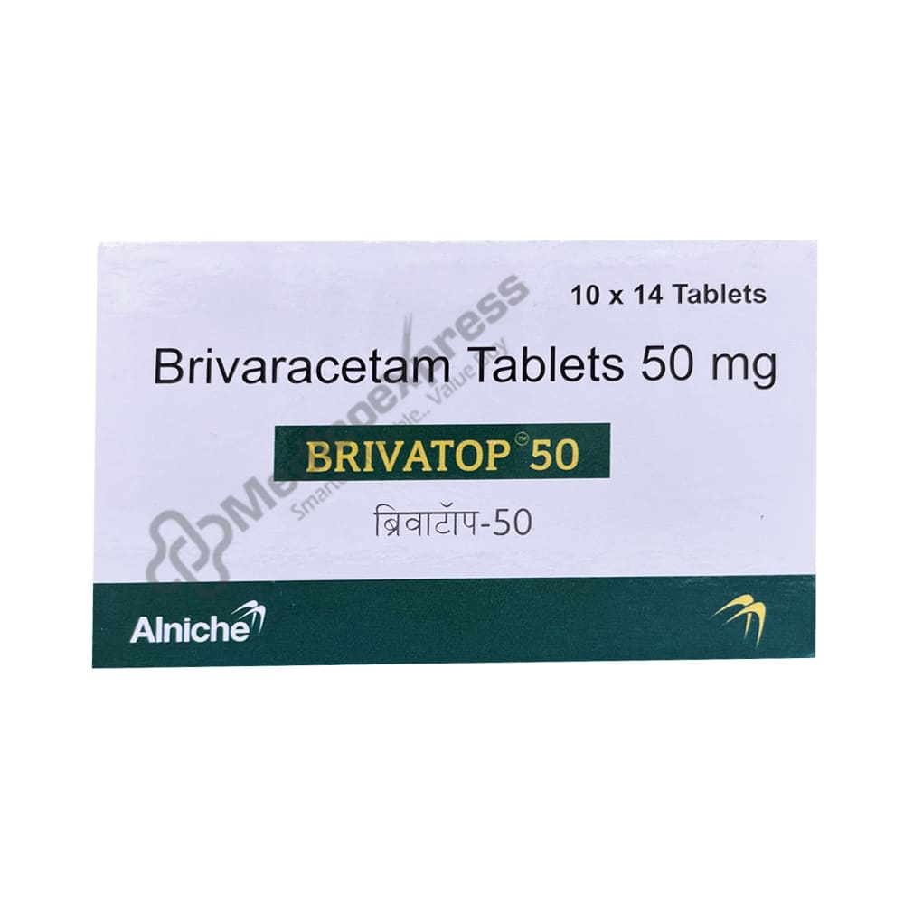 Brivatop 50 Tablet 14's