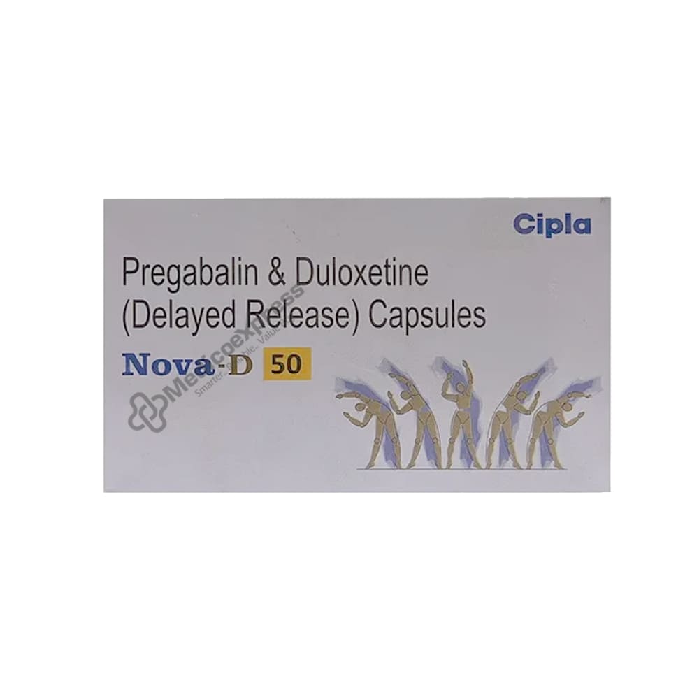 Nova D 50mg Capsule 10S